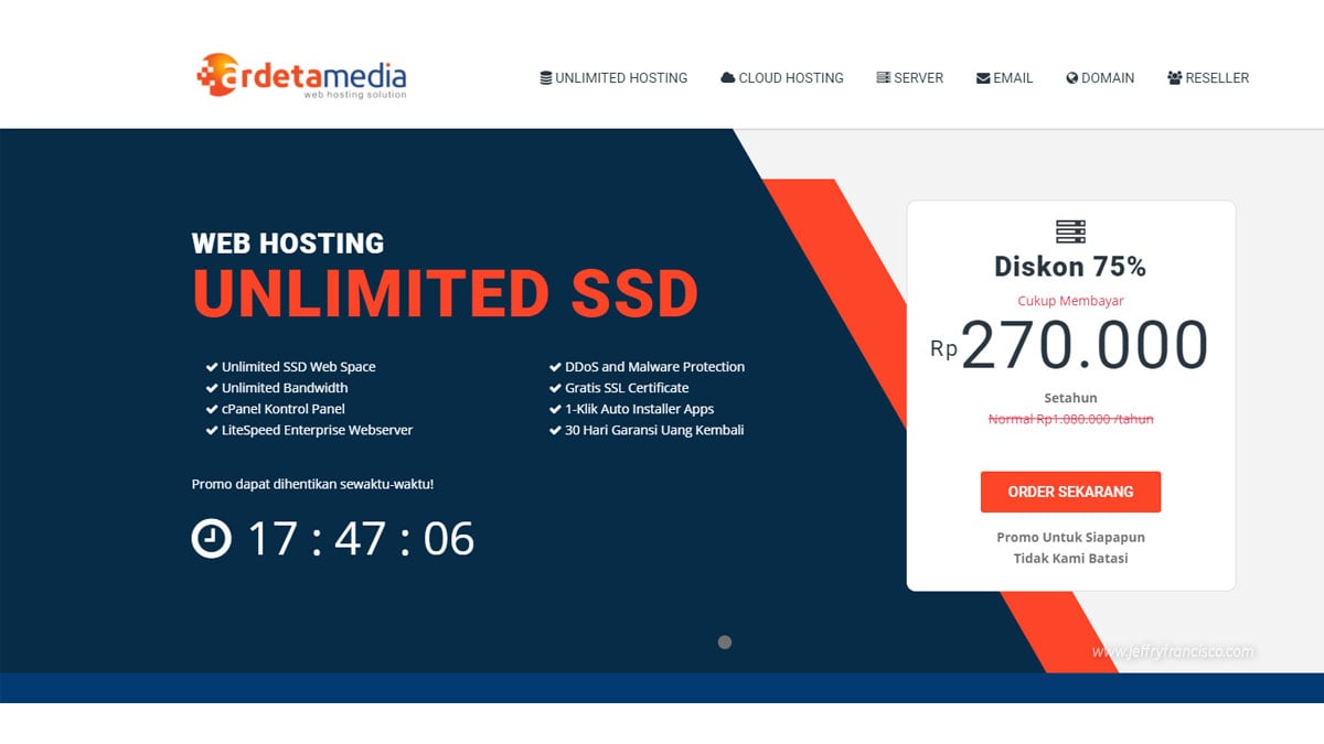 Hosting Ardetamedia SSD