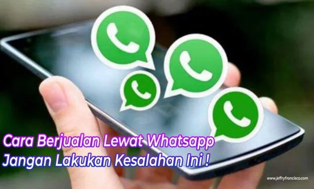 Jualan Lewat Whatsapp