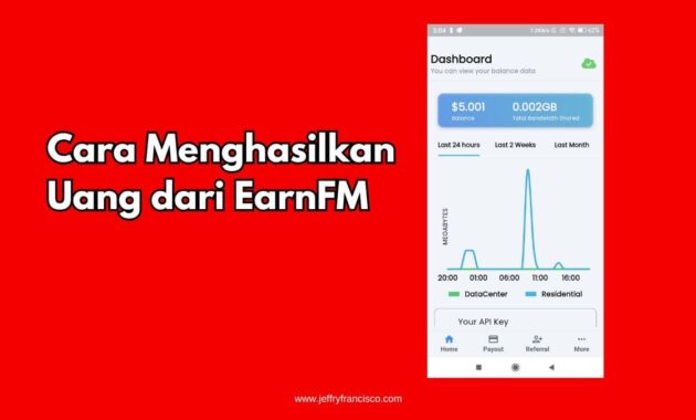 Menghasilkan Uang dari EarnFM