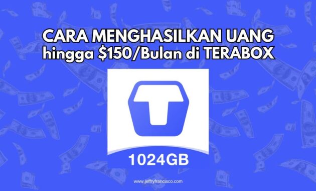 Cara Menghasilkan Uang dari Terabox