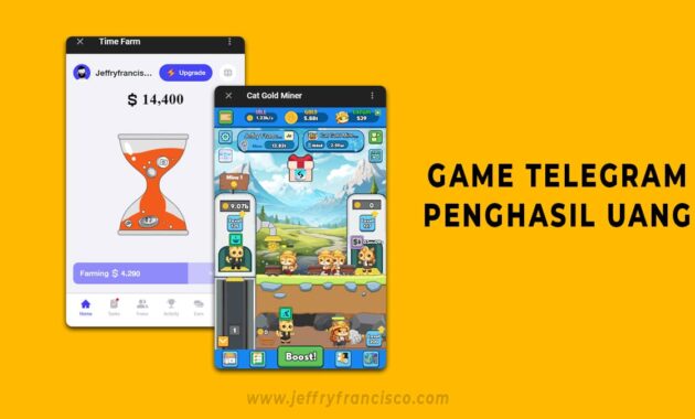 Game Telegram Penghasil Uang