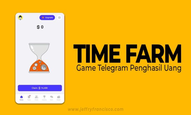 Time Farm Game Telegram Penghasil Uang